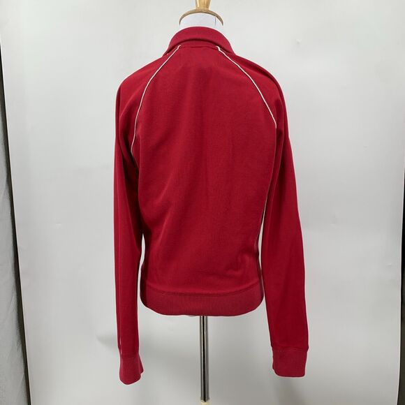 Vintage Abercrombie & Fitch Track Jacket Womens M Medium A&F Sleeve Logo Zip Up - Picture 9 of 14